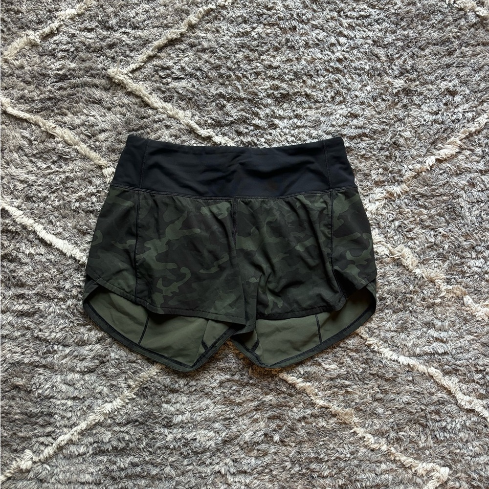 RARE lululemon speed up shorts